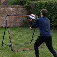 The Rebound Frame in use on a garden lawn